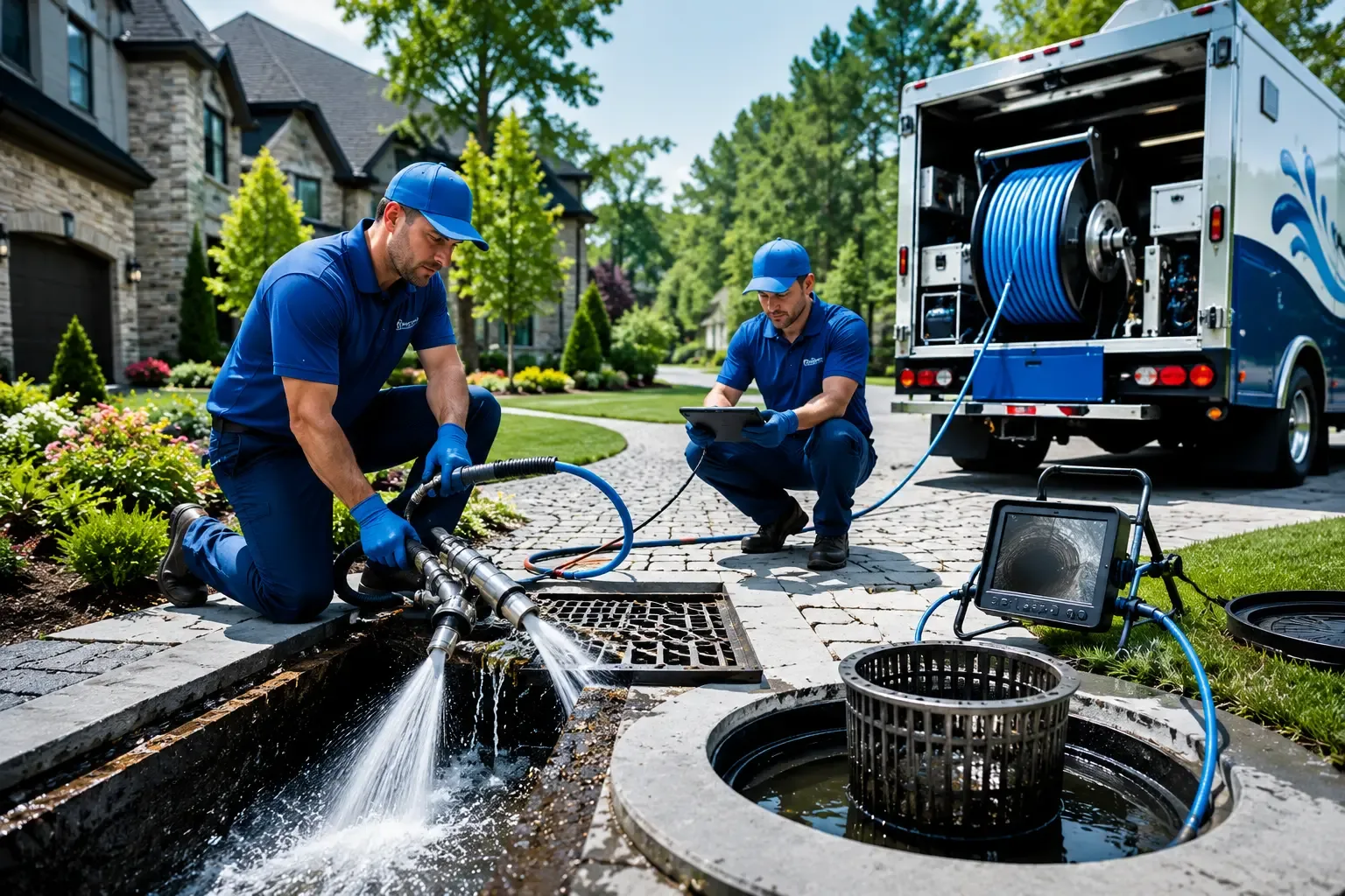 Local outdoor drain cleaning professionals in Trumansburg, NY