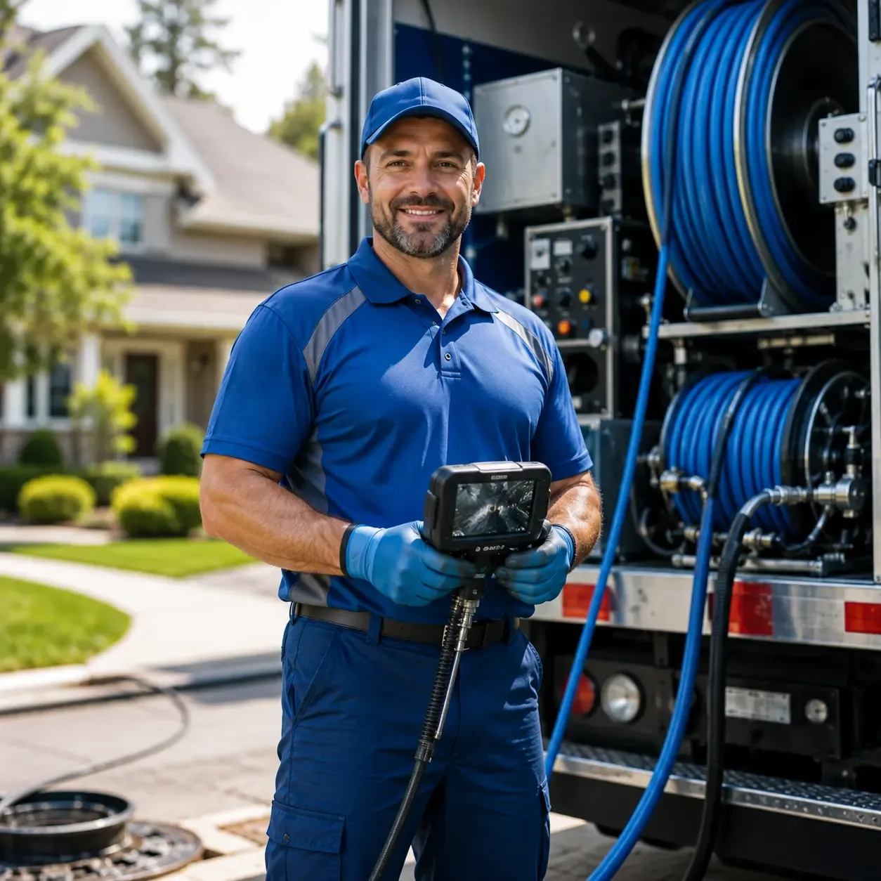 Local outdoor drain cleaning specialists in Trumansburg, NY
